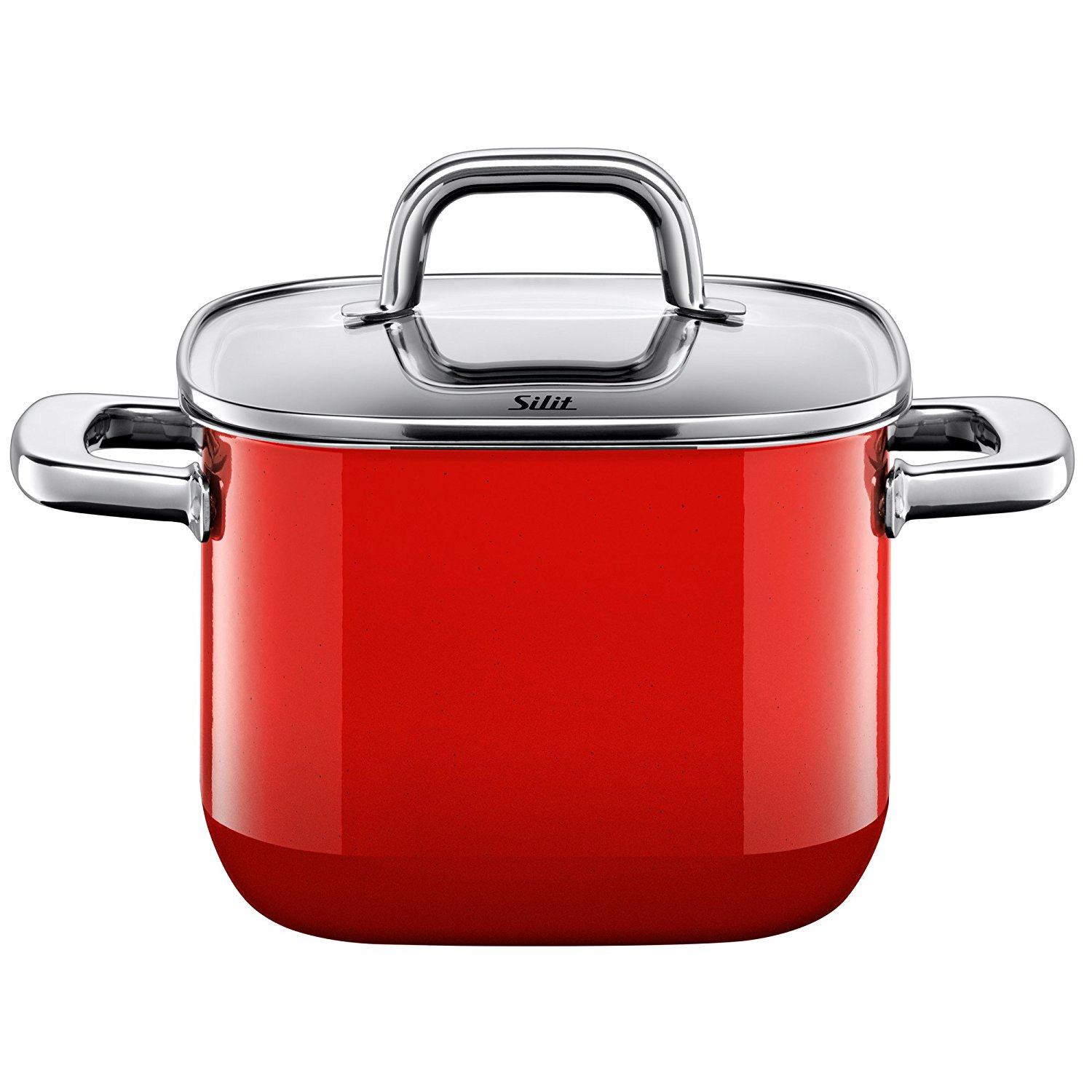 Silit Набор кастрюль 4 предмета Quadro Red | https://grandposuda.com.ua