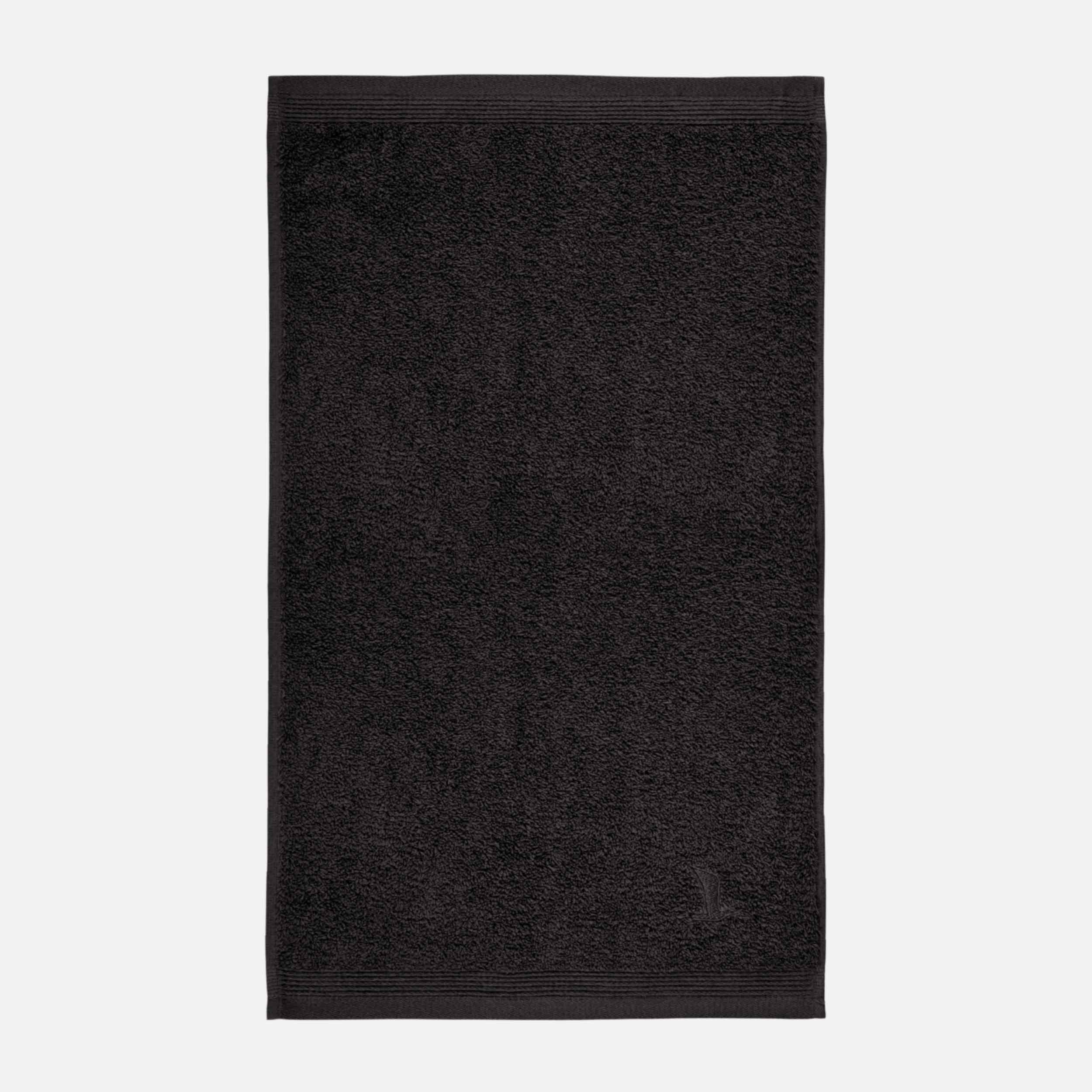 Полотенце для гостей 30х50 см, черное Superwuschel Möve | https://grandposuda.com.ua