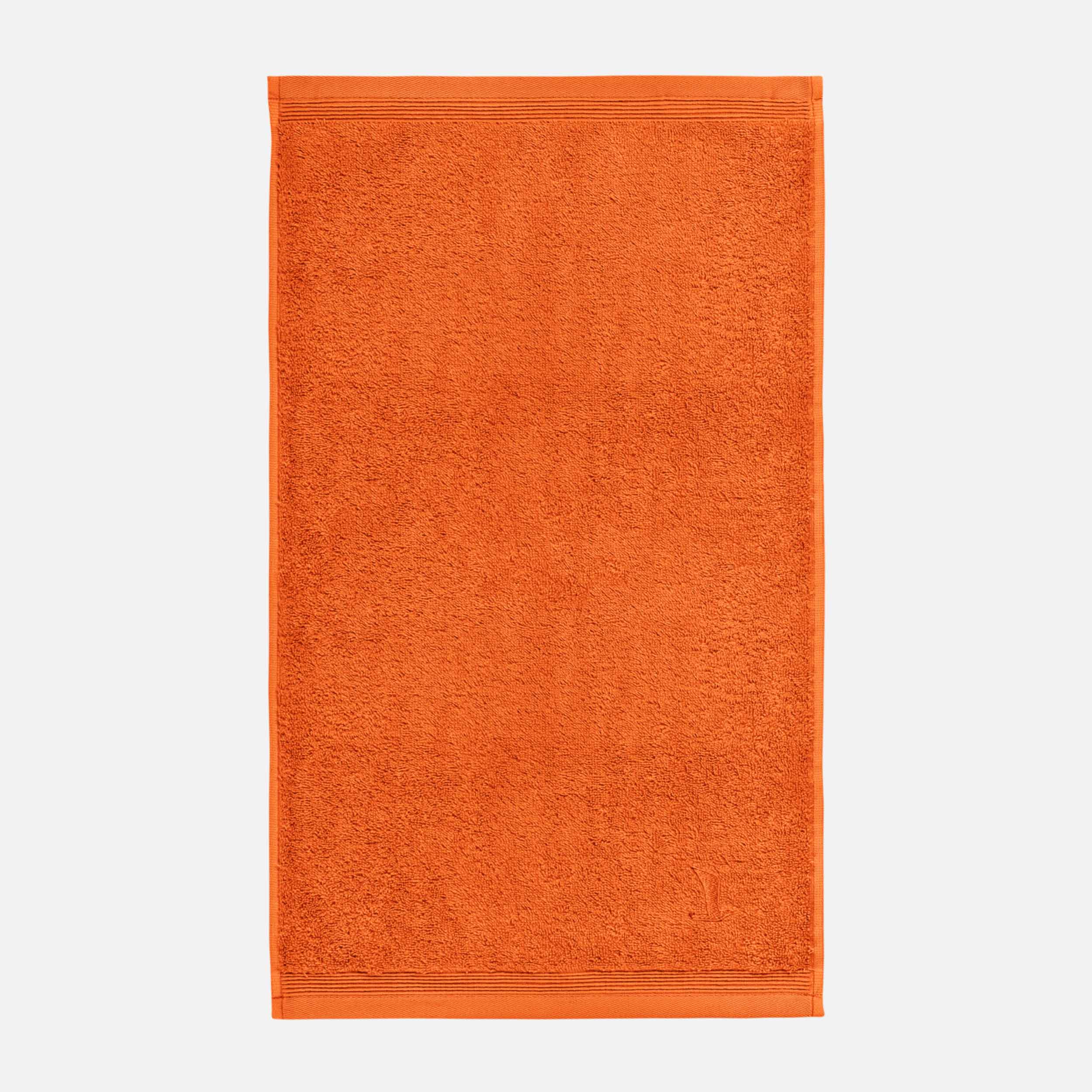 Полотенце для гостей 30х50 см, оранжевое Superwuschel Möve | https://grandposuda.com.ua