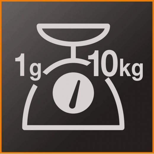 Цифровые весы, 25,8 х 21 х 2,4 см, черные XF554 KRUPS | https://grandposuda.com.ua