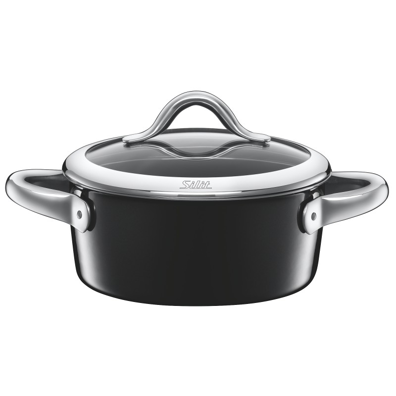 Silit Кастрюля Ø 18 см Vitaliano Nero | https://grandposuda.com.ua