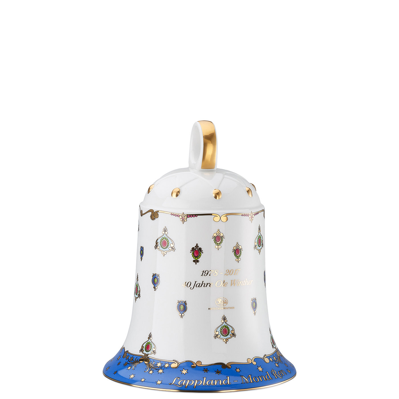 Hutschenreuther Підвіска різдвянаДзвіночок велика 22 см Collectors editions 2017 | https://grandposuda.com.ua