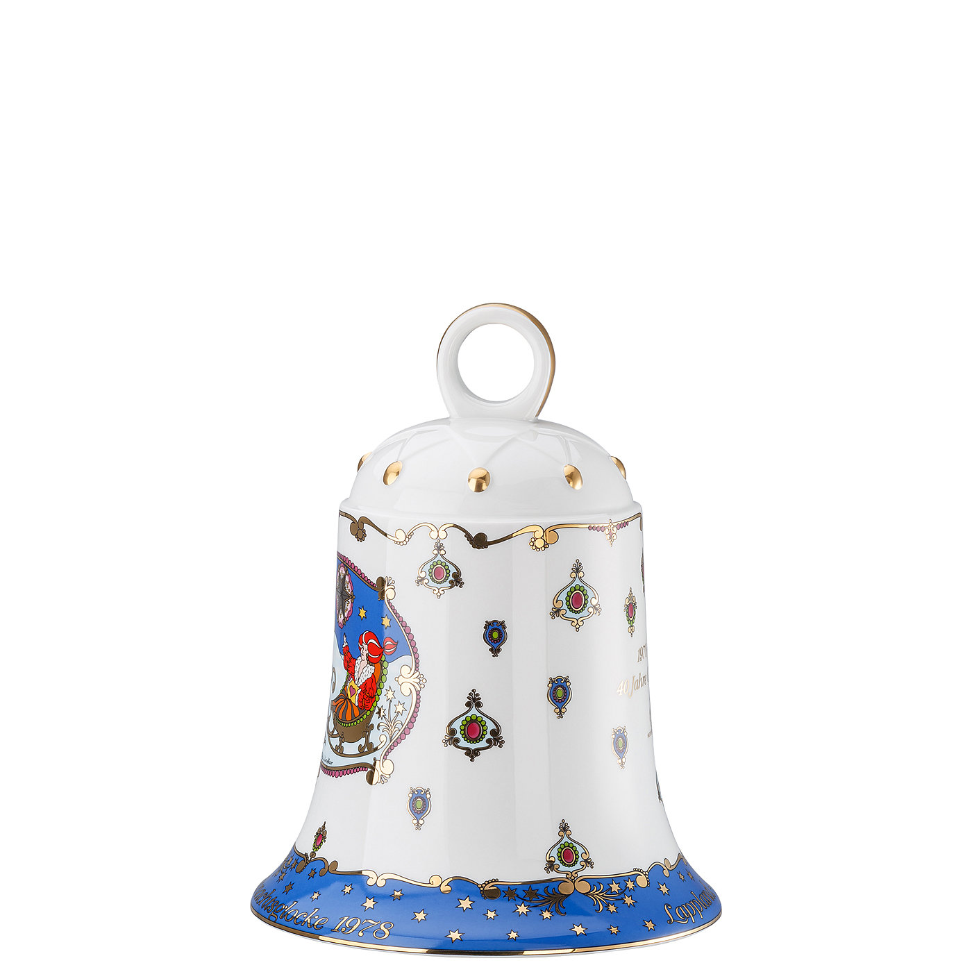 Hutschenreuther Підвіска різдвянаДзвіночок велика 22 см Collectors editions 2017 | https://grandposuda.com.ua
