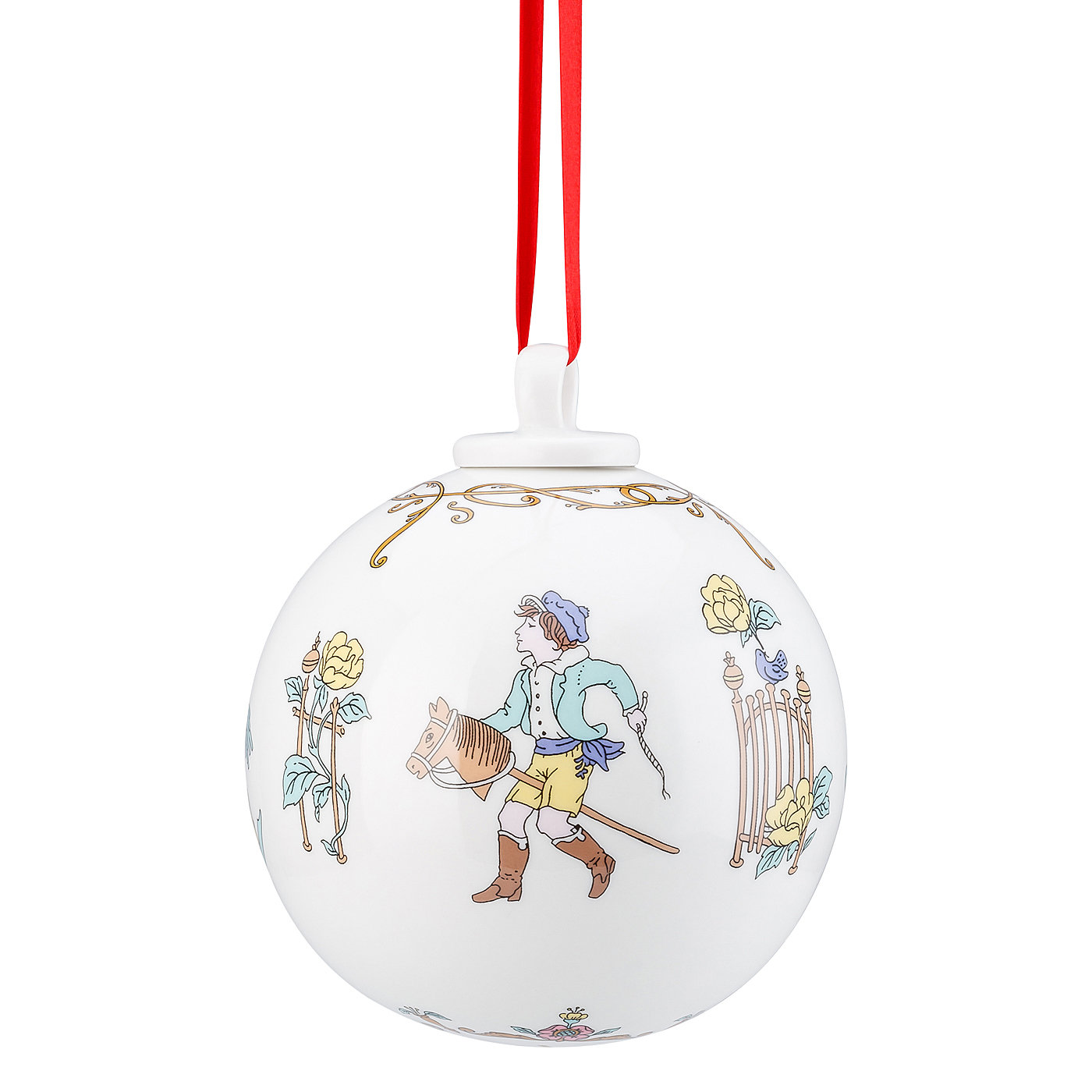 Hutschenreuther Підвіска різдвянаДзвіночок велика 12,50 см Collectors editions 2017 | https://grandposuda.com.ua