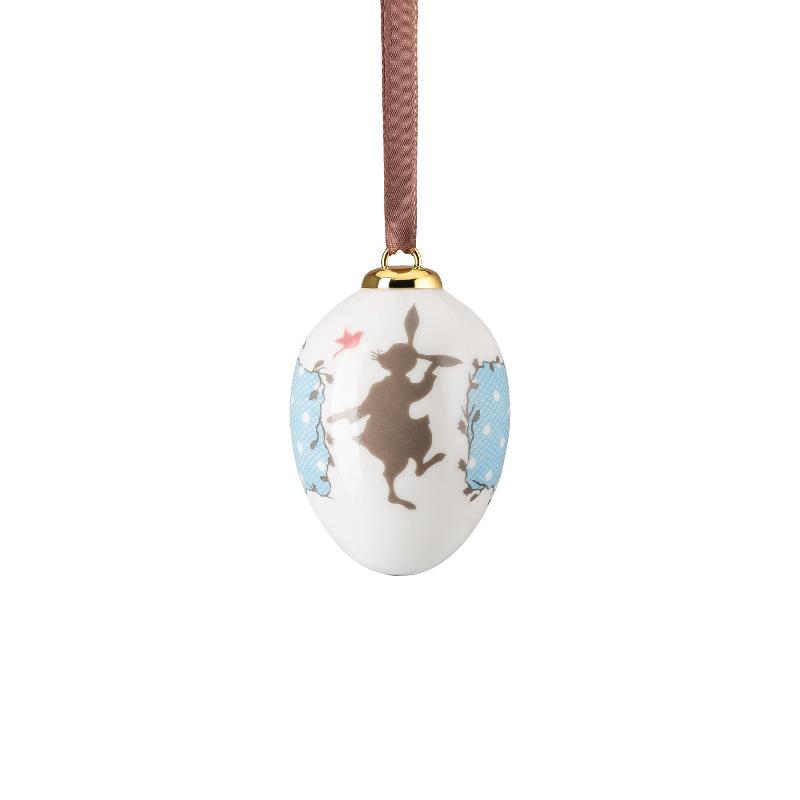 Hutschenreuther Підвіска яйце Бірюза 4,5х6,5 см Springtime | https://grandposuda.com.ua