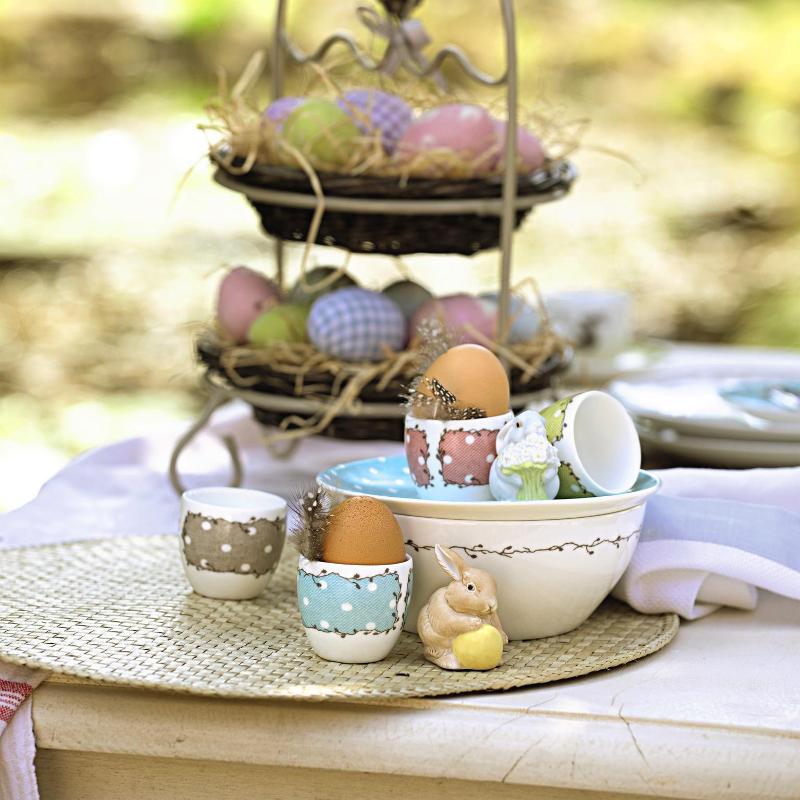 Hutschenreuther Підвіска Великоднє яйце Кролик 7х10,5 см Springtime | https://grandposuda.com.ua
