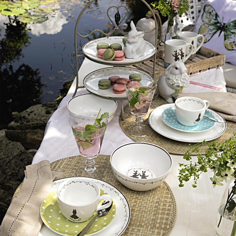 Hutschenreuther Підвіска Великоднє яйце Кролик 7х10,5 см Springtime | https://grandposuda.com.ua