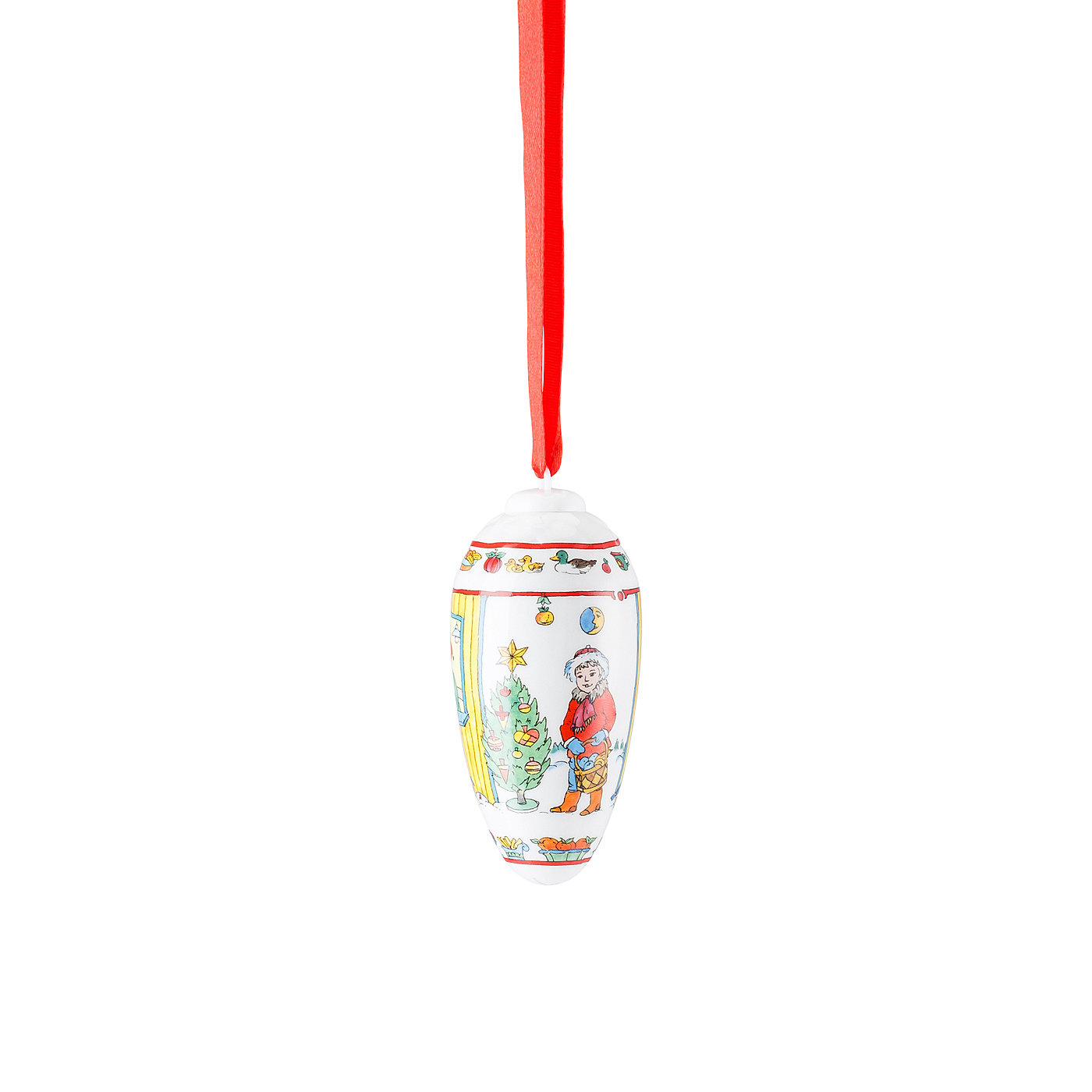 Hutschenreuther Підвіска різдвянаШишка 8,5 см Collectors editions 2017 | https://grandposuda.com.ua