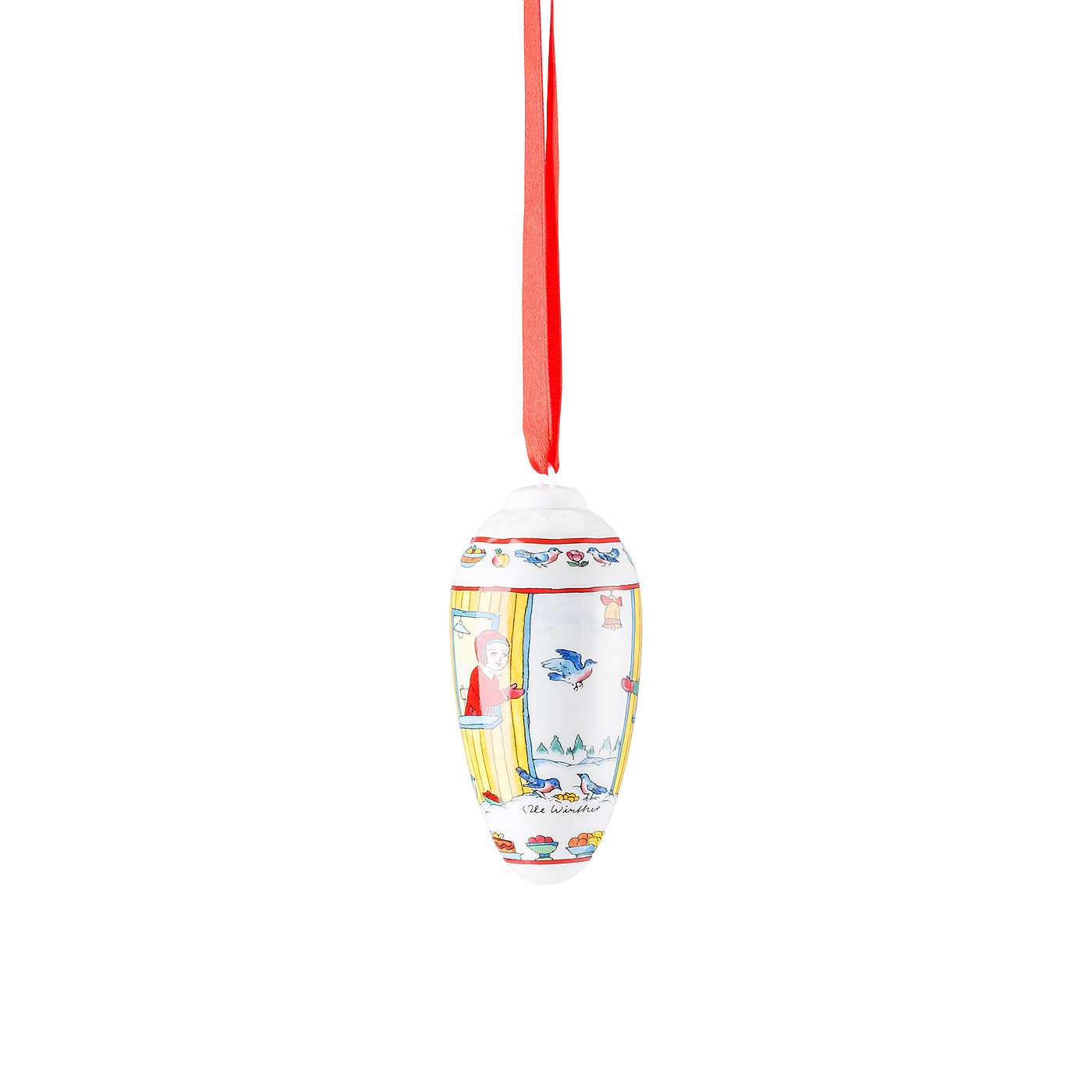 Hutschenreuther Підвіска різдвянаШишка 8,5 см Collectors editions 2017 | https://grandposuda.com.ua