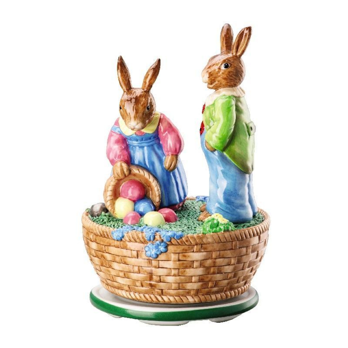 Hutschenreuther Фігурка «Великодні друзі» 16 см Hasenfiguren | https://grandposuda.com.ua