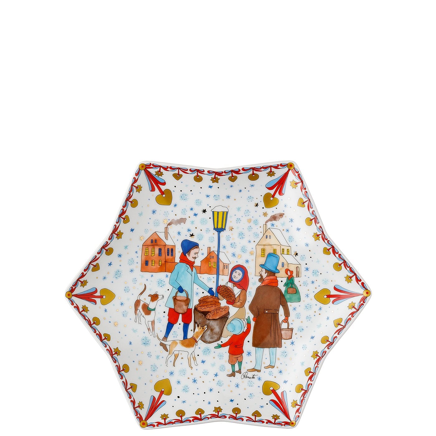 Hutschenreuther Чаша 24 см Різдвяний ринок Sammelkollektion 19 Hutschenreuther Чаша 24 см Різдвяний ринок Sammelkollektion 19 | https://grandposuda.com.ua