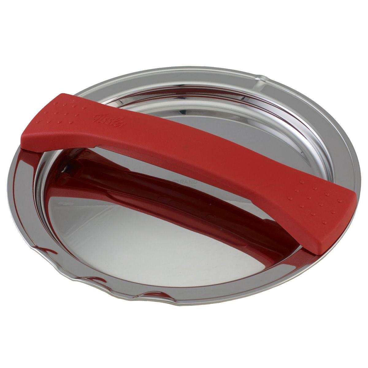 Fissler Кришка металева червона 24 см Magic | https://grandposuda.com.ua