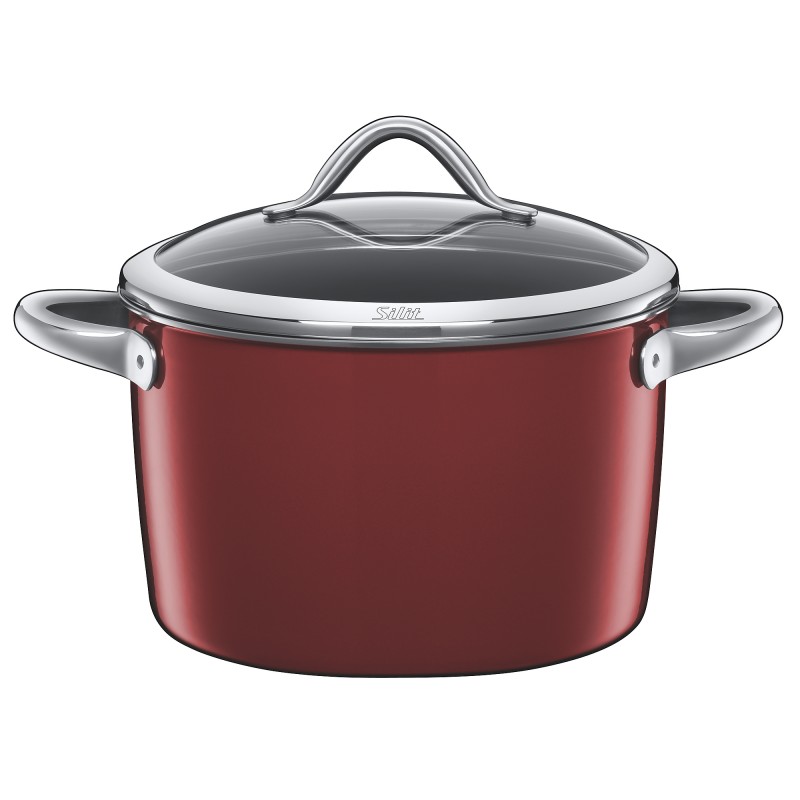 Silit Кастрюля 24 см, глубокая Vitaliano Rosso Silit Кастрюля 24 см, глубокая Vitaliano Rosso | https://grandposuda.com.ua