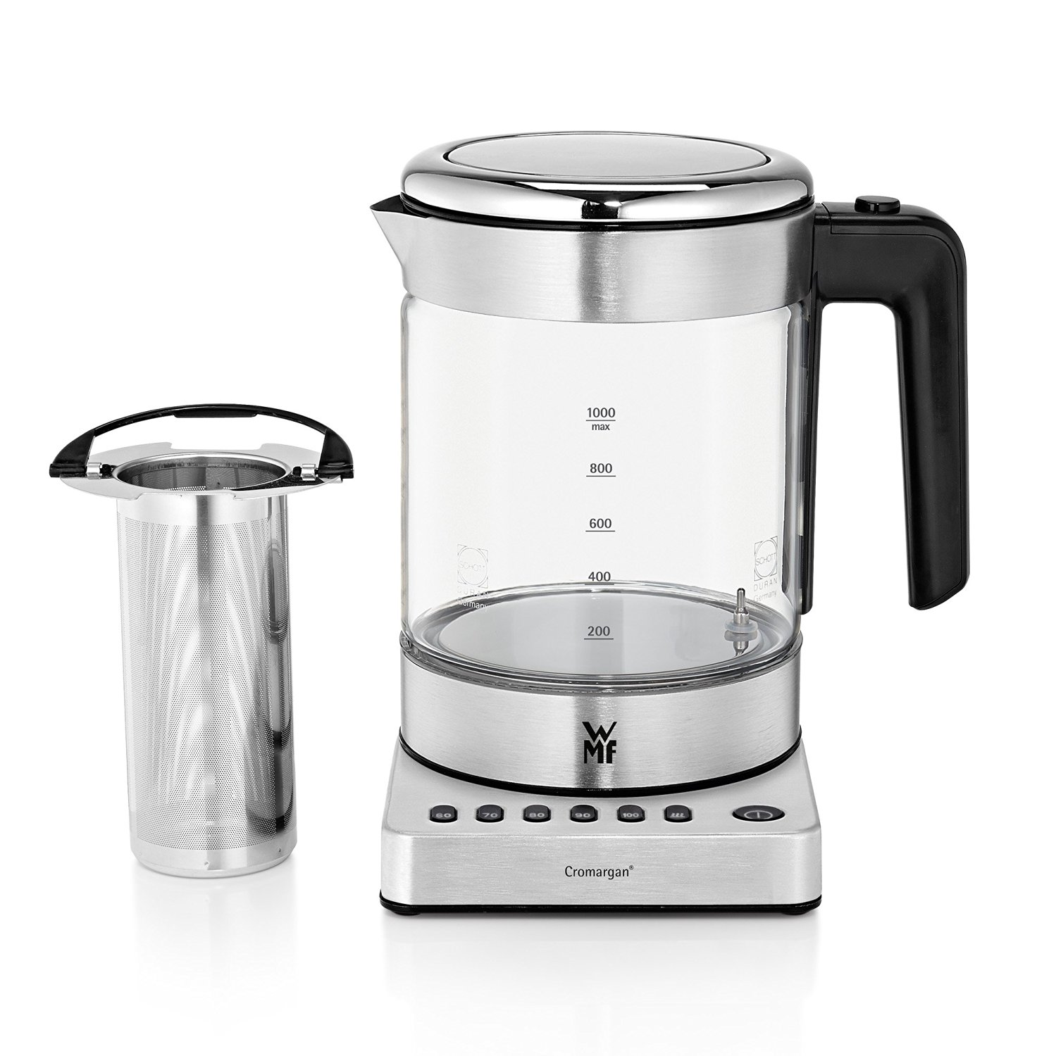 WMF Электрочайник стеклянный 1 л Vario KÜCHENminis | https://grandposuda.com.ua