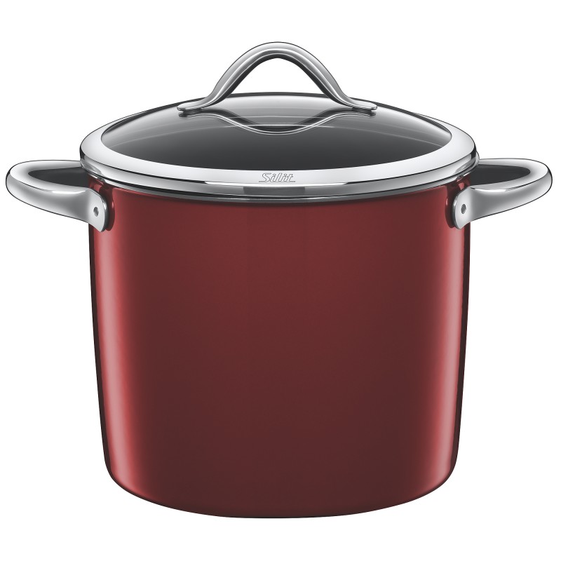 Silit Каструля для овочів Ø 24 см Vitaliano Rosso | https://grandposuda.com.ua