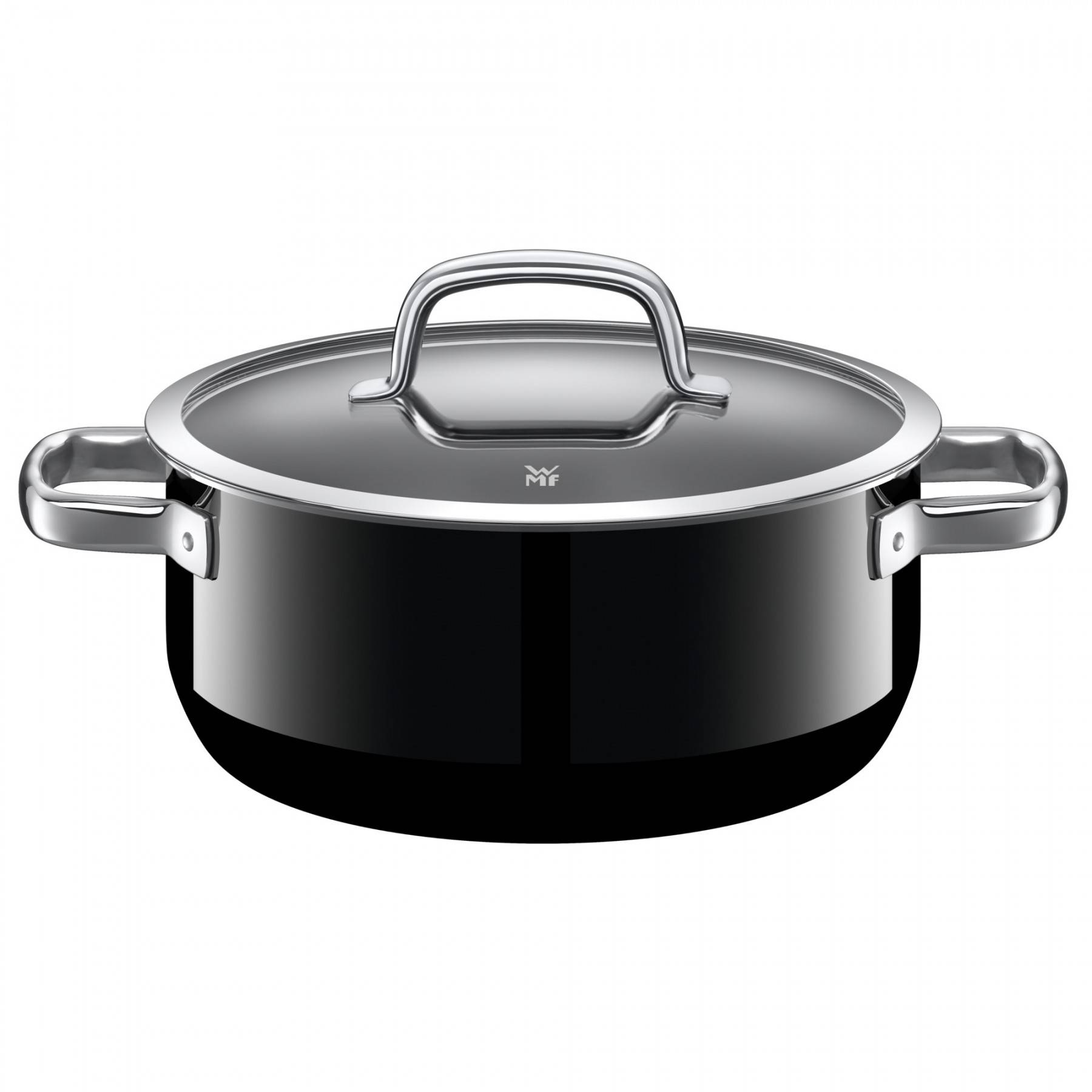 WMF Кастрюля 24 см Black Fusiontec | https://grandposuda.com.ua