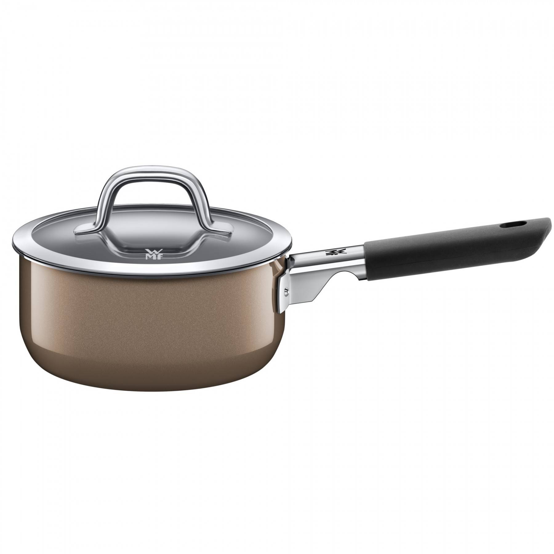 WMF Кастрюля 16 см Mineral Dark Brass Fusiontec | https://grandposuda.com.ua
