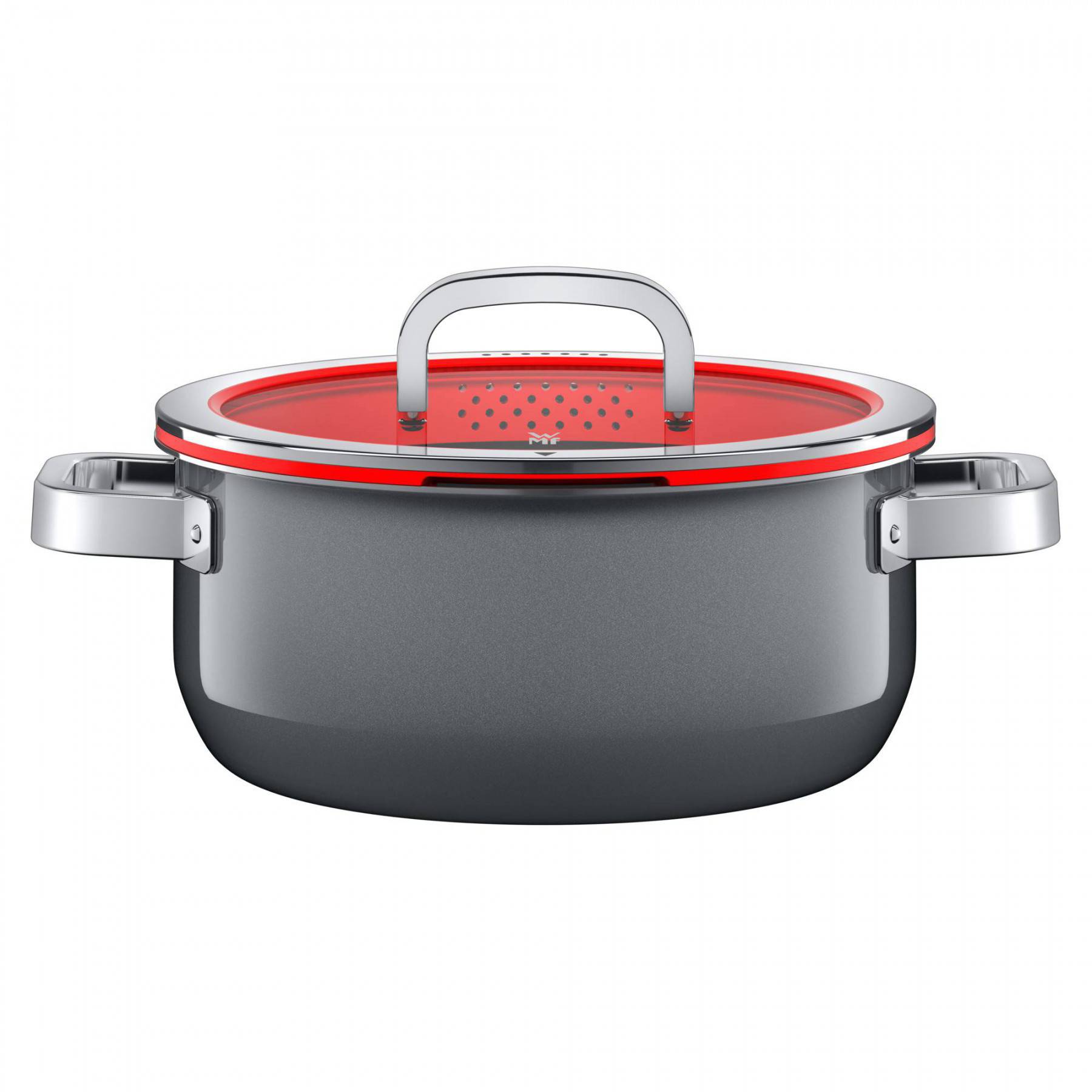 WMF Кастрюля 24 см Functional Platinum Fusiontec | https://grandposuda.com.ua