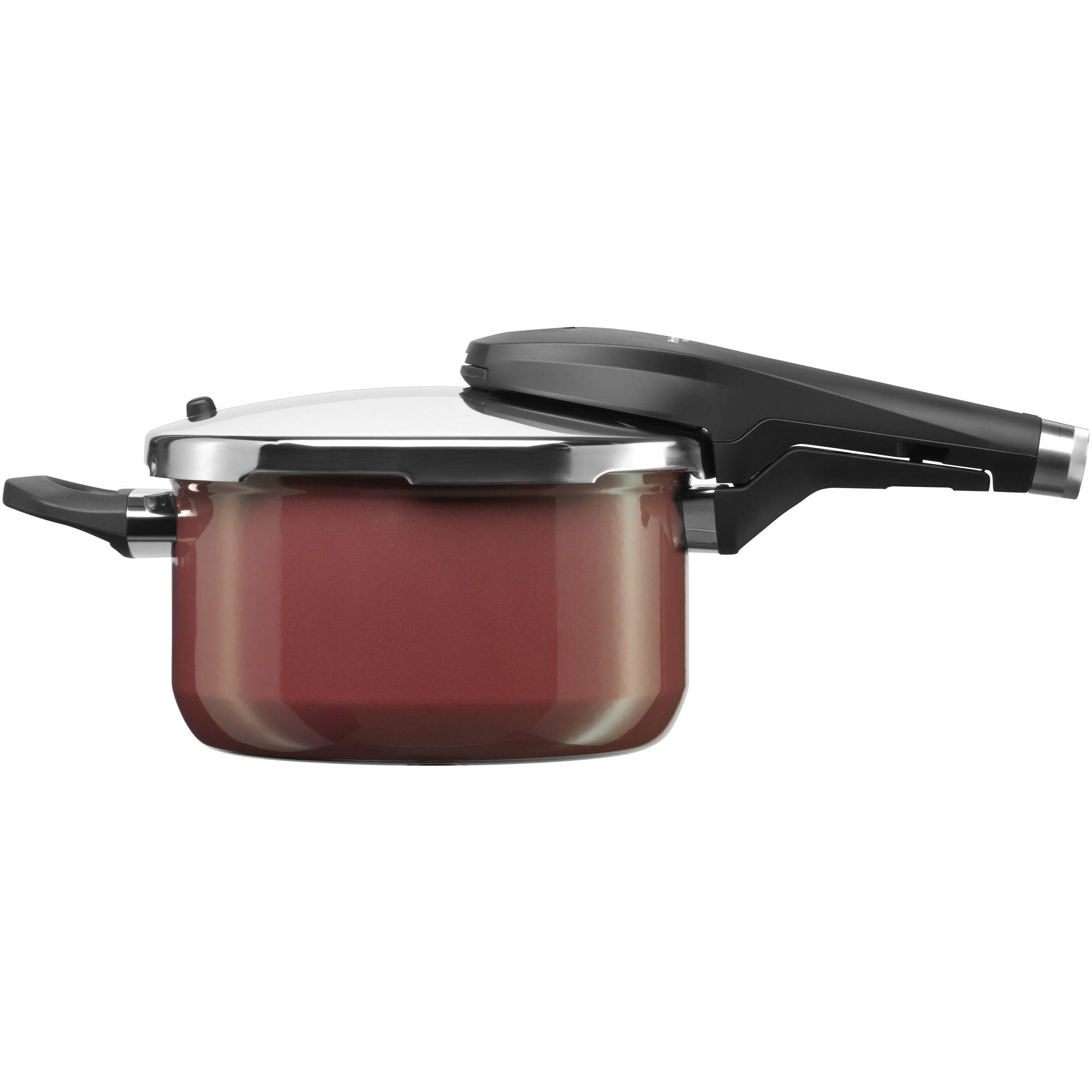 WMF Скороварка 4,5 л, бордова Fusiontec Perfect Premium | https://grandposuda.com.ua