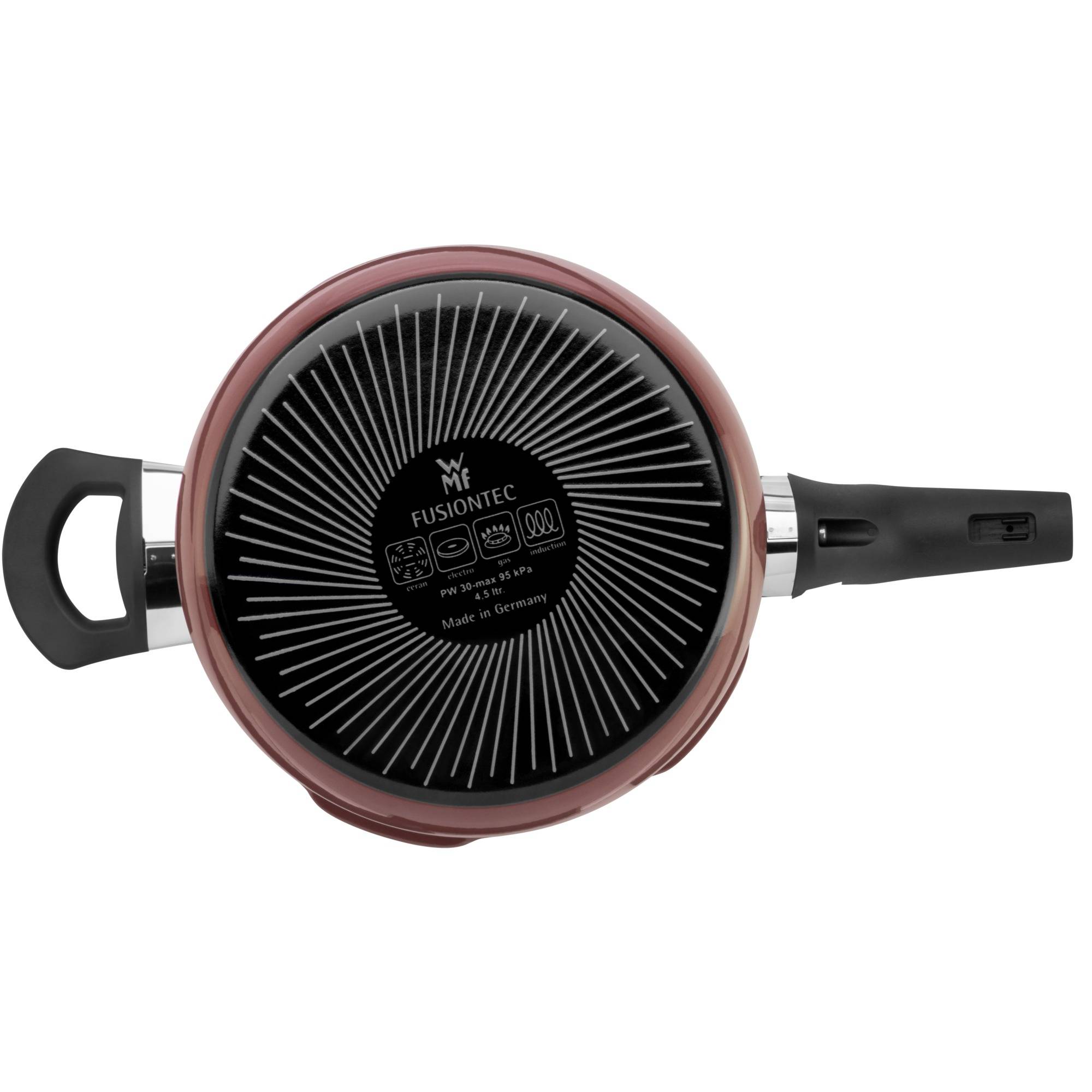 WMF Скороварка 4,5 л, бордова Fusiontec Perfect Premium | https://grandposuda.com.ua