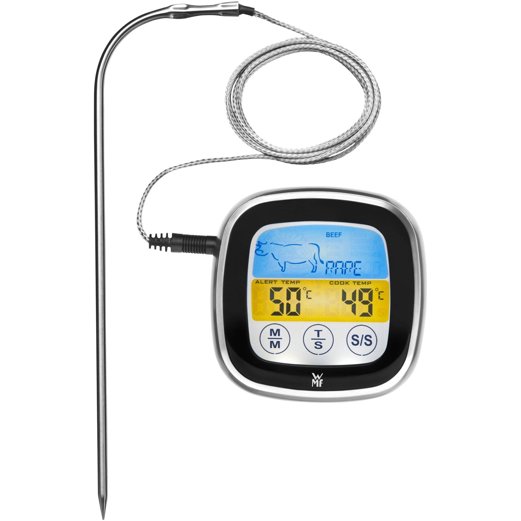 WMF Цифровой гриль-термометр, 7 х 7 х 2,5 см BBQ | https://grandposuda.com.ua