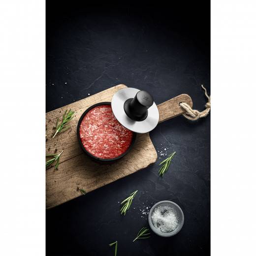 WMF Бургер-пресс 12,5 см, черный BBQ | https://grandposuda.com.ua