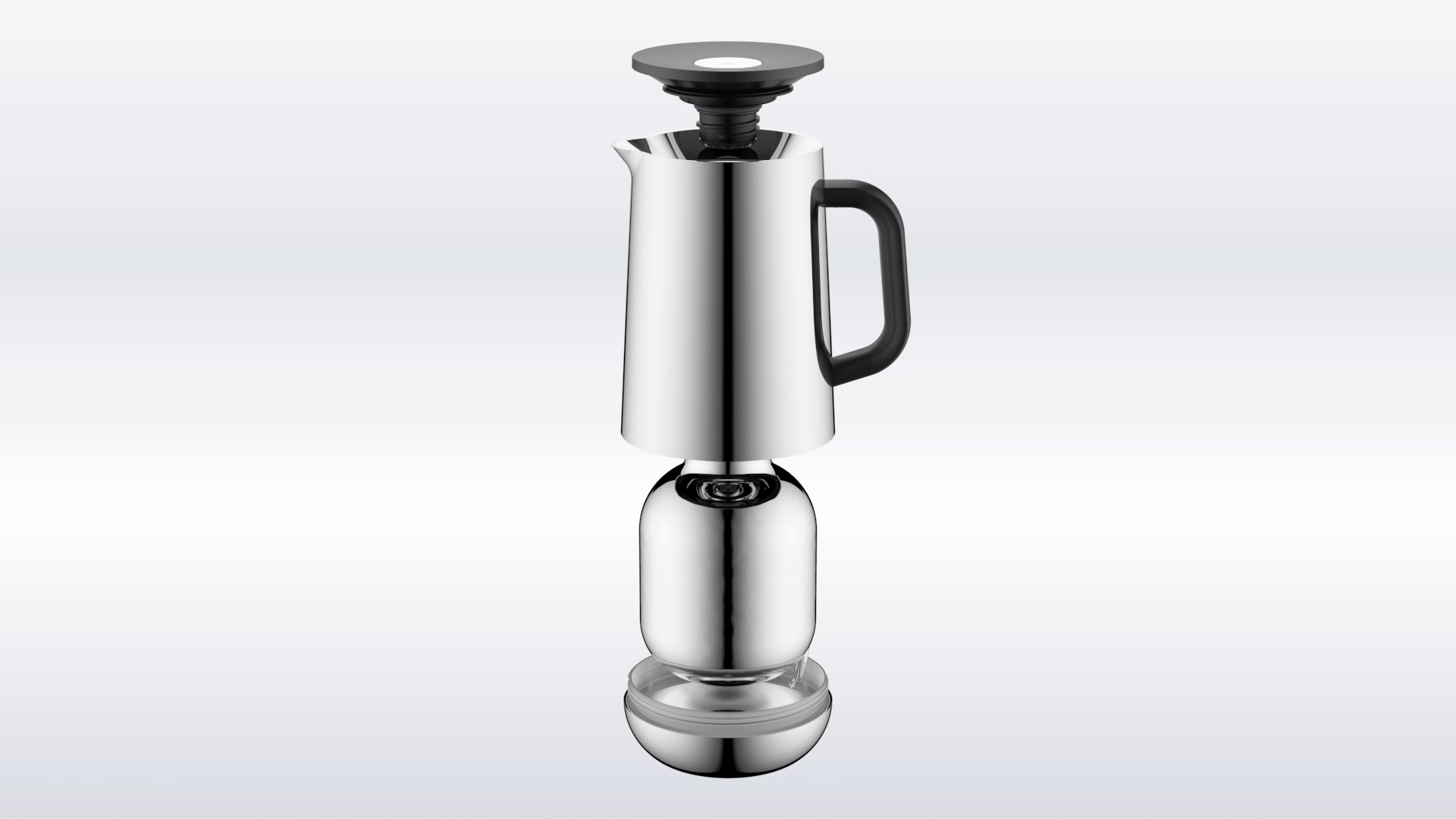 WMF Термос для чаю 1,0 л червоний Impulse | https://grandposuda.com.ua