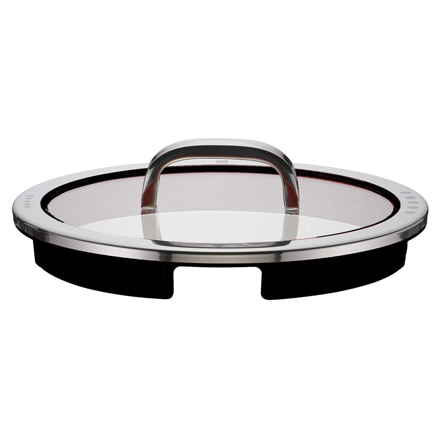 WMF Крышка стеклянная 16 см черная Function 4 | https://grandposuda.com.ua