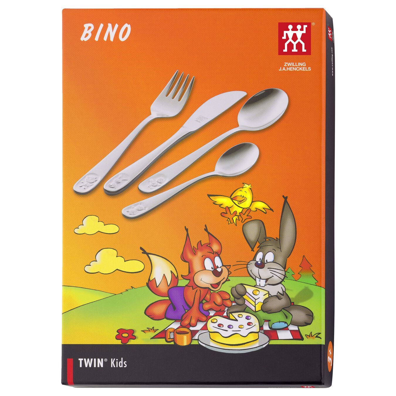 Zwilling Набір дитячих столових приборів 4 предмета, Kinderbestecke | https://grandposuda.com.ua