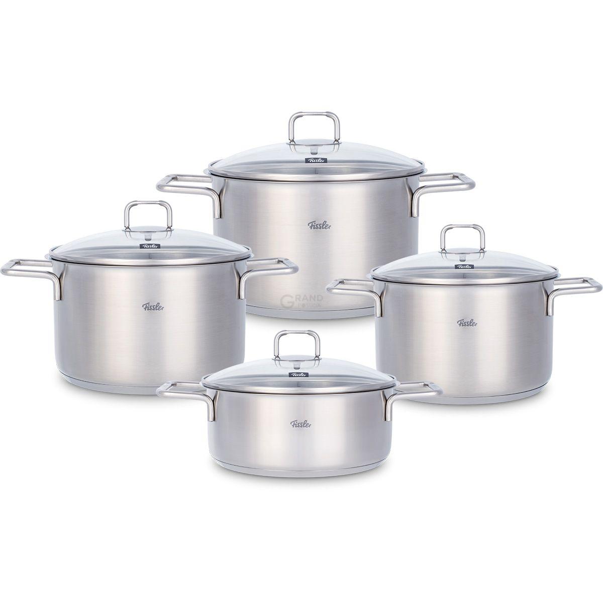 Fissler Набор кастрюль, 4 предмета, Hamburg Fissler Набор кастрюль, 4 предмета, Hamburg | https://grandposuda.com.ua