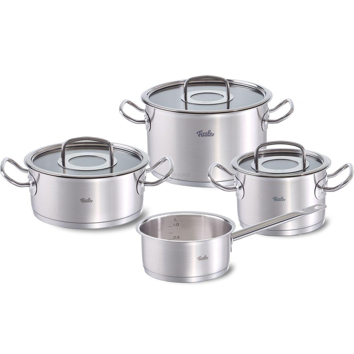 Fissler Набор кастрюль, Original-profi Collection 4 предмета | https://grandposuda.com.ua