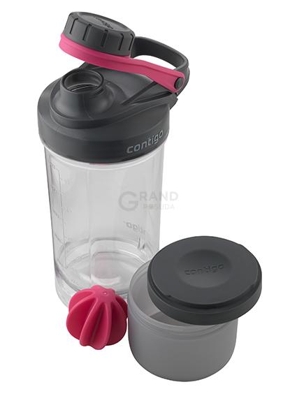 Contigo Шейкер рожевий 0,65 л Shake Go Fit | https://grandposuda.com.ua