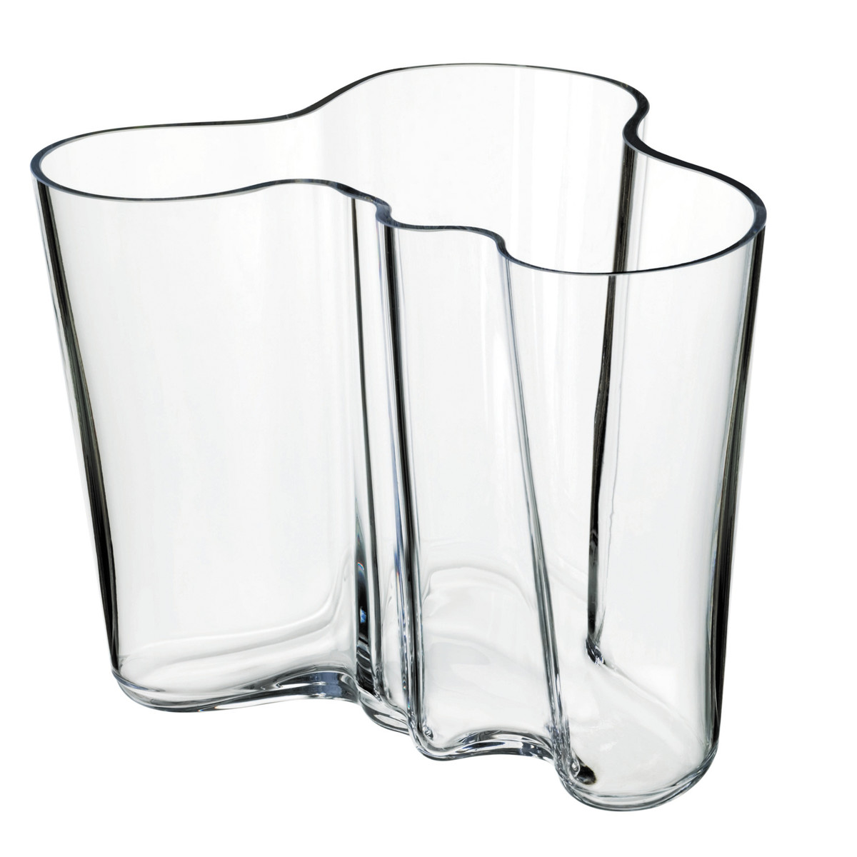 Iittala Ваза 16х19х20 см опал біла Aalto | https://grandposuda.com.ua