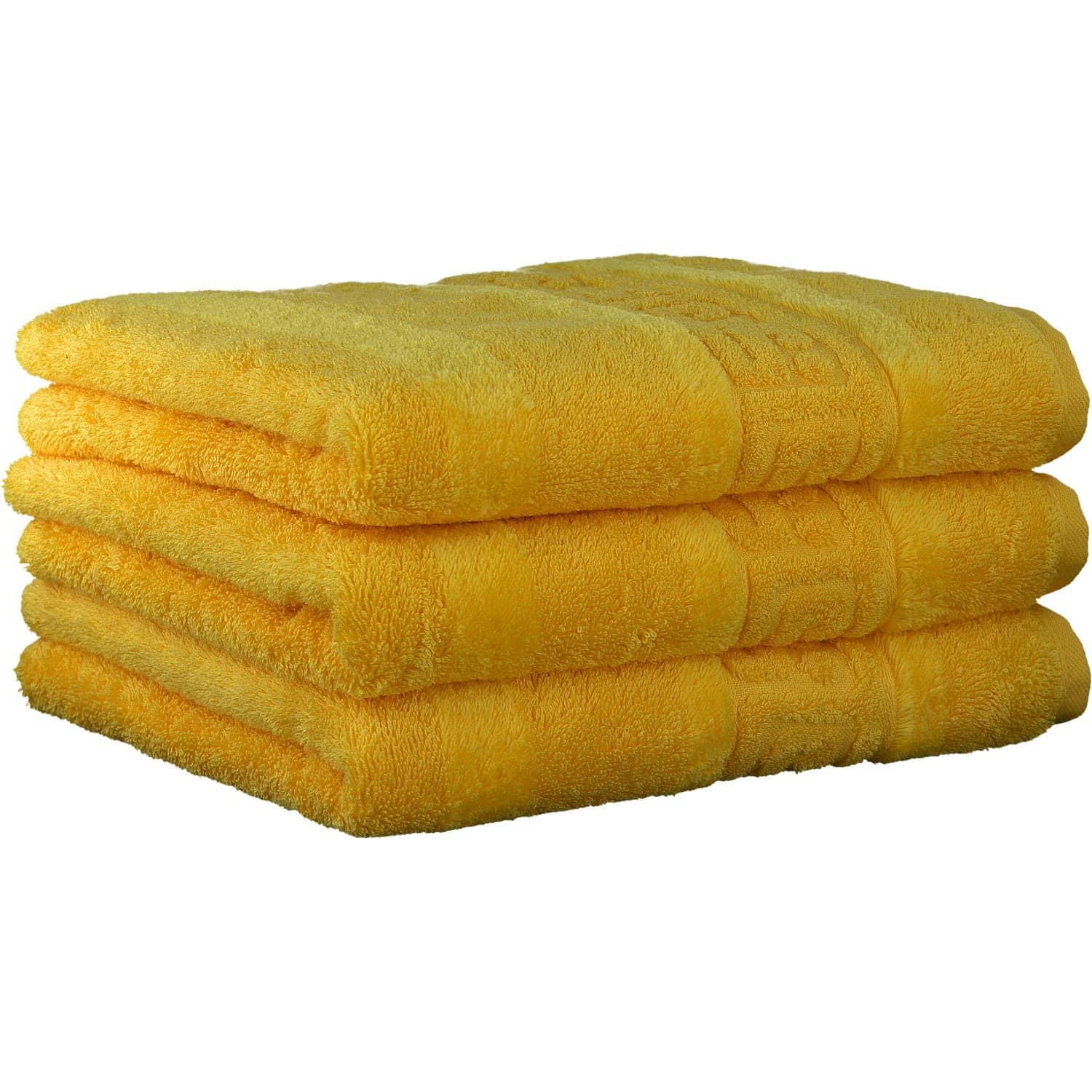 Полотенце для рук 50 х 100 см Yellow Noblesse Cawo | https://grandposuda.com.ua