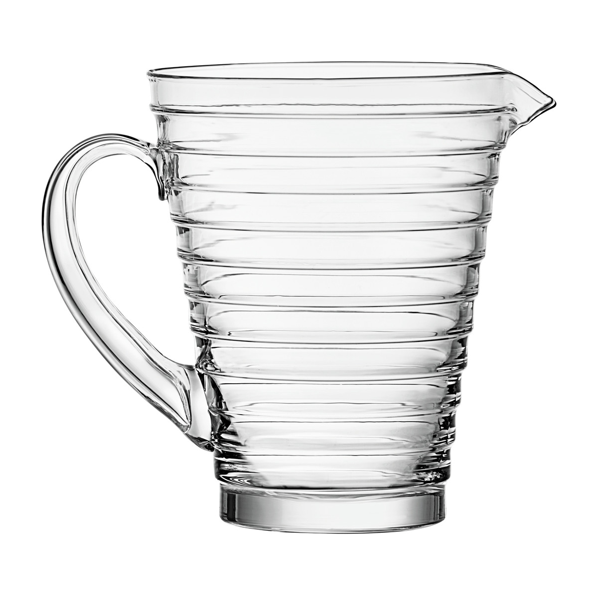 Iittala Глечик 1,2 л прозорий Aino Aalto | https://grandposuda.com.ua