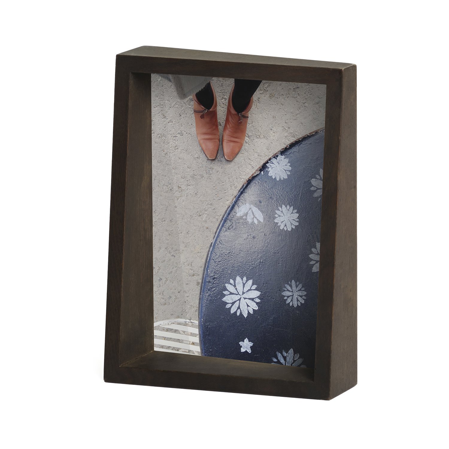 Umbra Фоторамка 13,7x5,5x18,8 см горіх Edge Fotohalter Walnuss Antik | https://grandposuda.com.ua