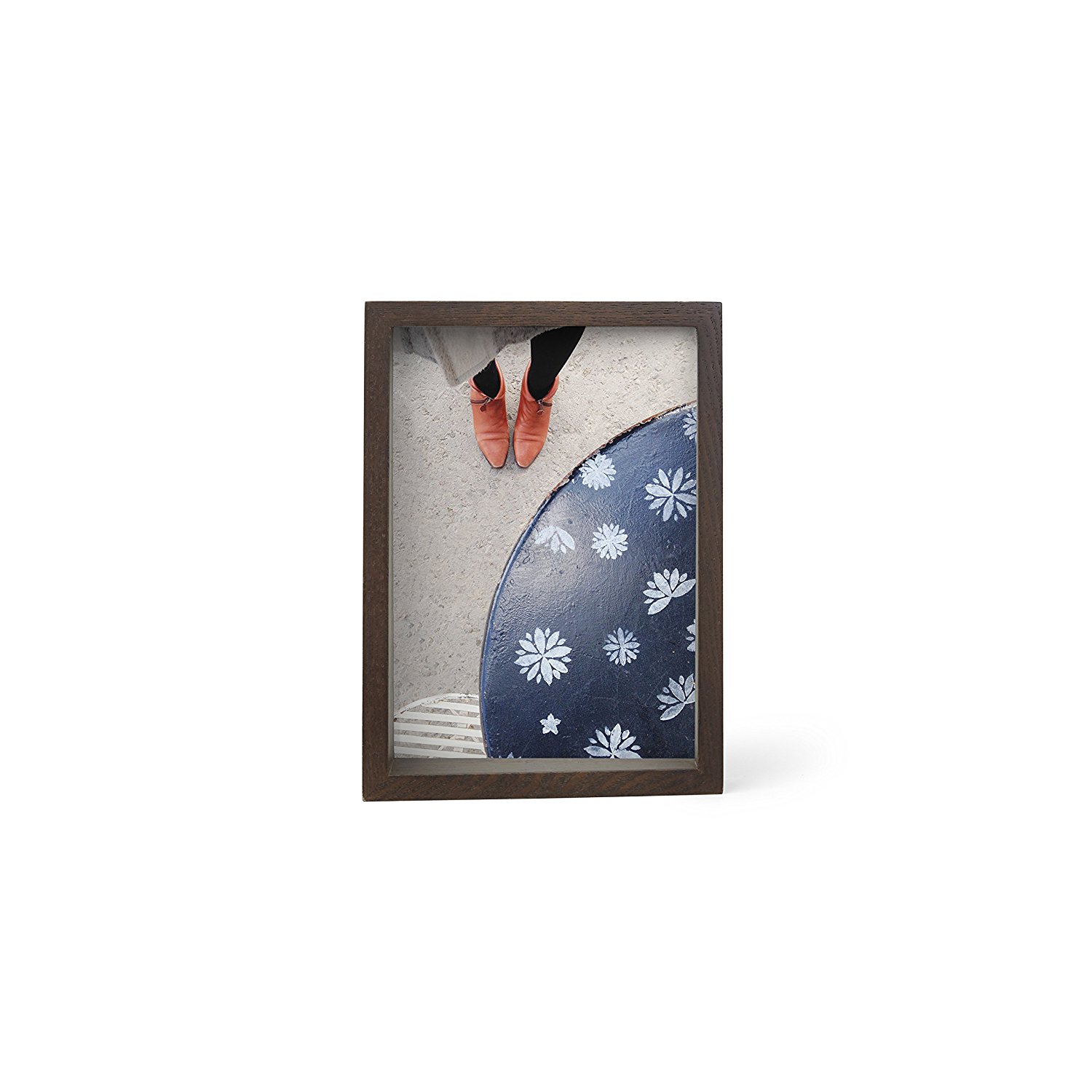 Umbra Фоторамка 13,7x5,5x18,8 см горіх Edge Fotohalter Walnuss Antik | https://grandposuda.com.ua