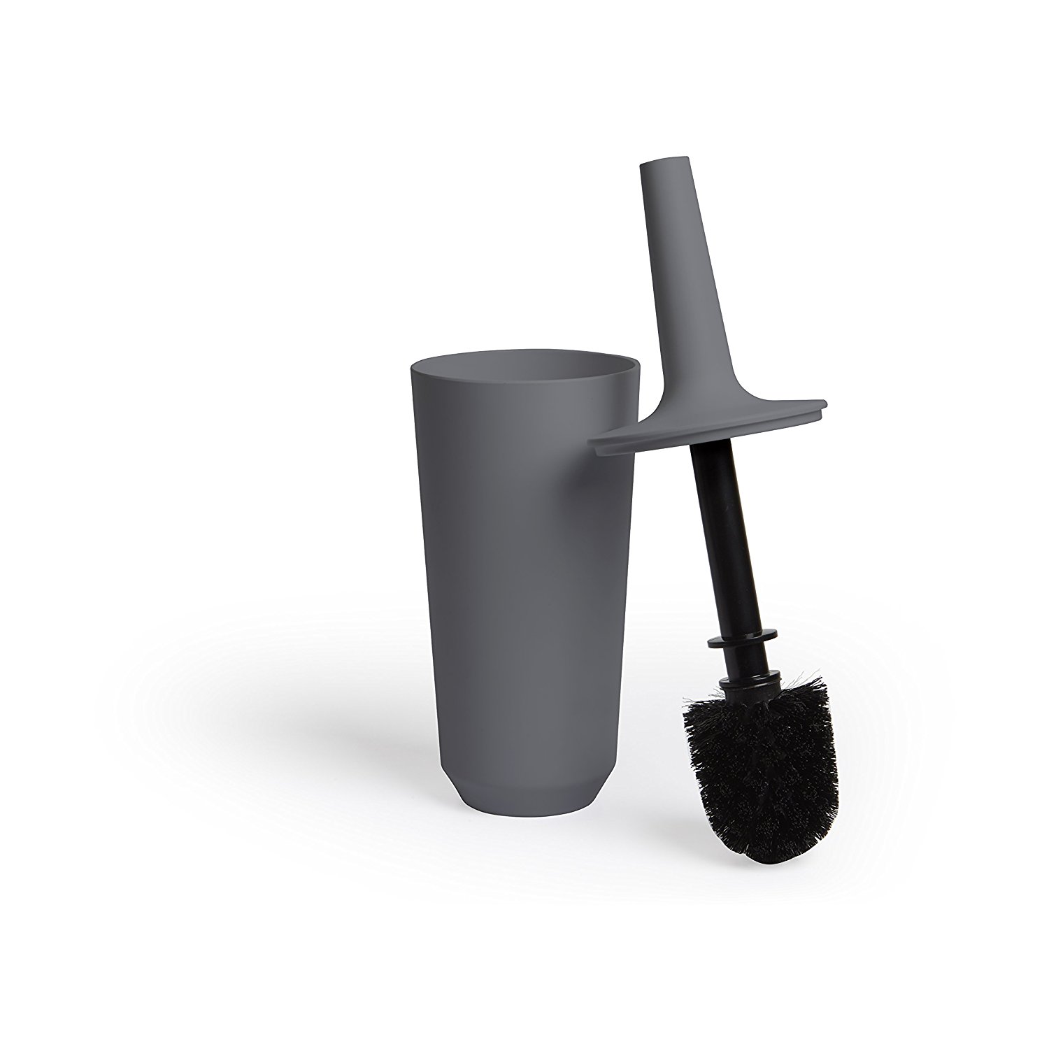 Umbra Ершик для унитаза 11,4x11,4x36,2 см серый Corsa Toilet Brush | https://grandposuda.com.ua