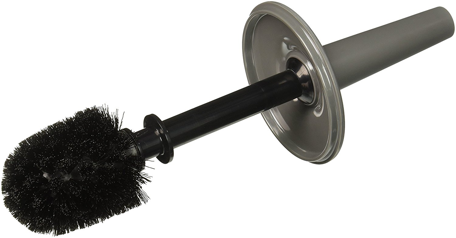 Umbra Ершик для унитаза 11,4x11,4x36,2 см серый Corsa Toilet Brush | https://grandposuda.com.ua