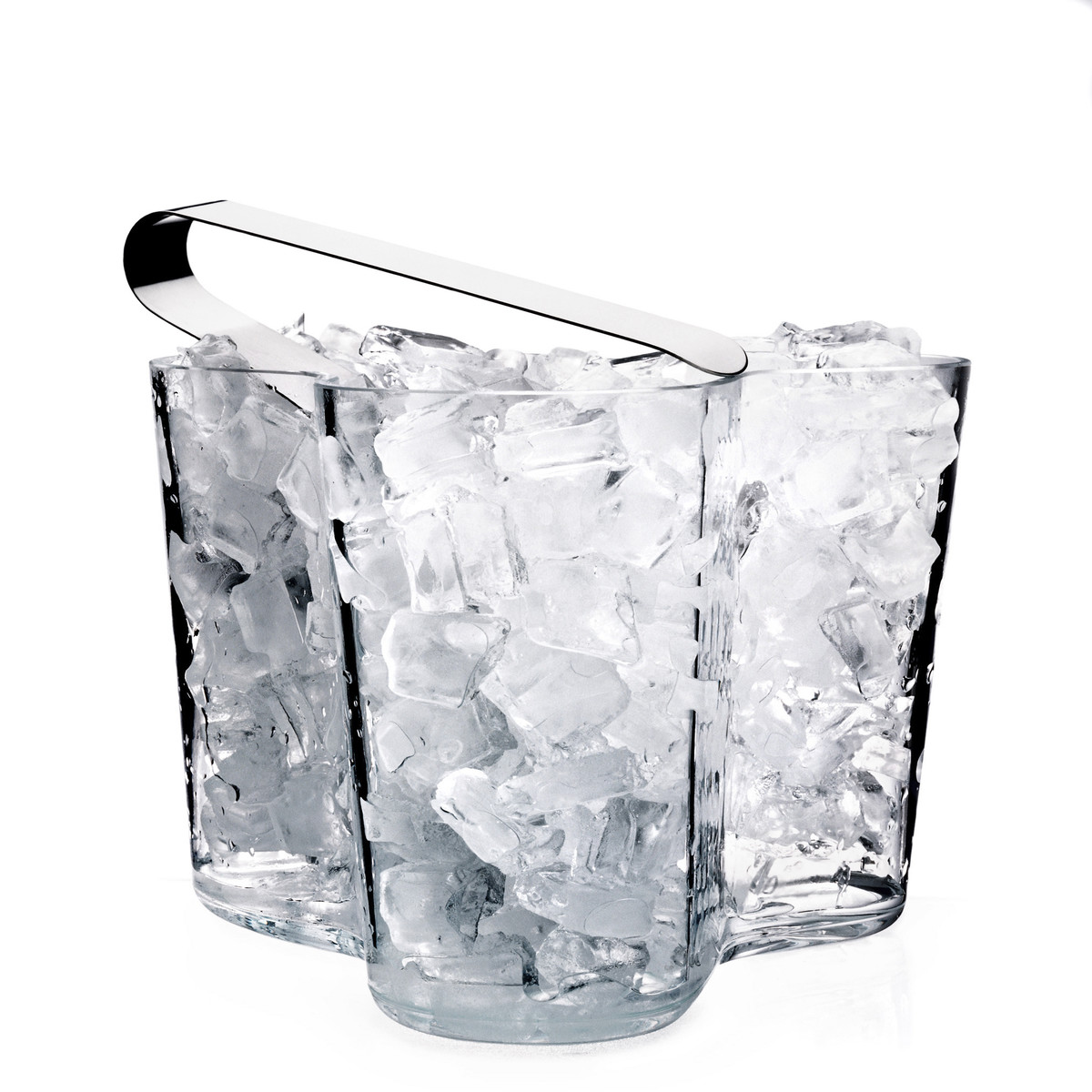 Iittala Ваза 12х15х12,5 см прозора Aalto | https://grandposuda.com.ua