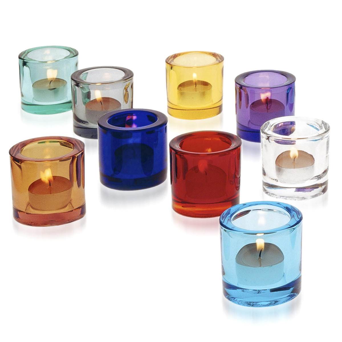 Iittala Підсвічник для чайної свічки 6,9х6 см блакитний Kivi | https://grandposuda.com.ua
