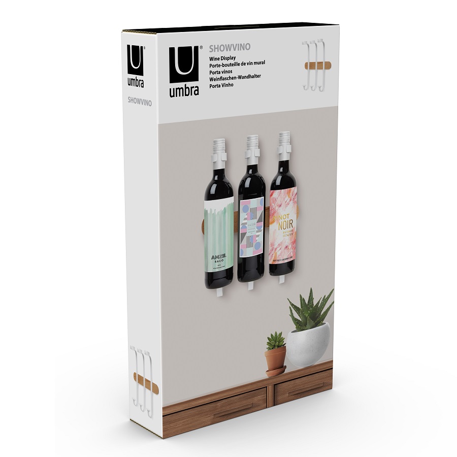 Umbra Тримач для винних пляшок showvino | https://grandposuda.com.ua