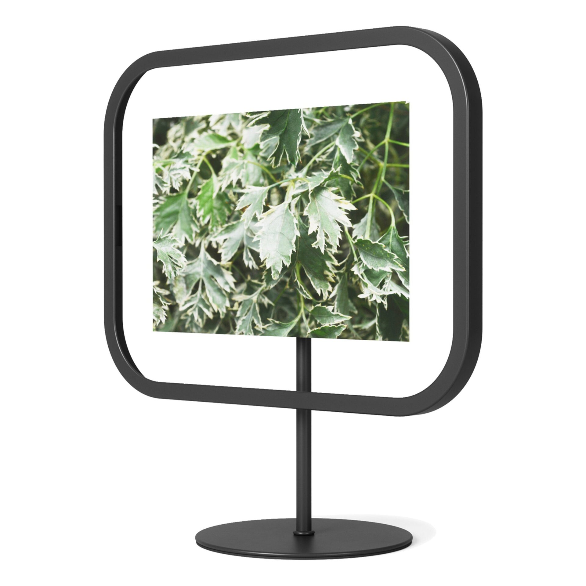 Umbra Фоторамка 22 х 10 х 27 см чорна Infinity Sqround | https://grandposuda.com.ua
