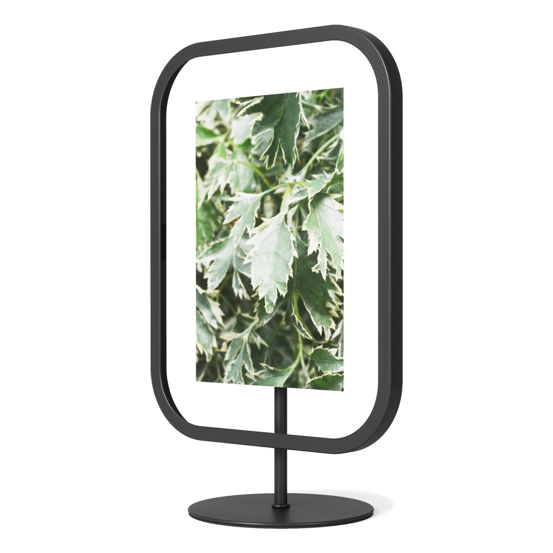 Umbra Фоторамка 22 х 10 х 27 см чорна Infinity Sqround | https://grandposuda.com.ua
