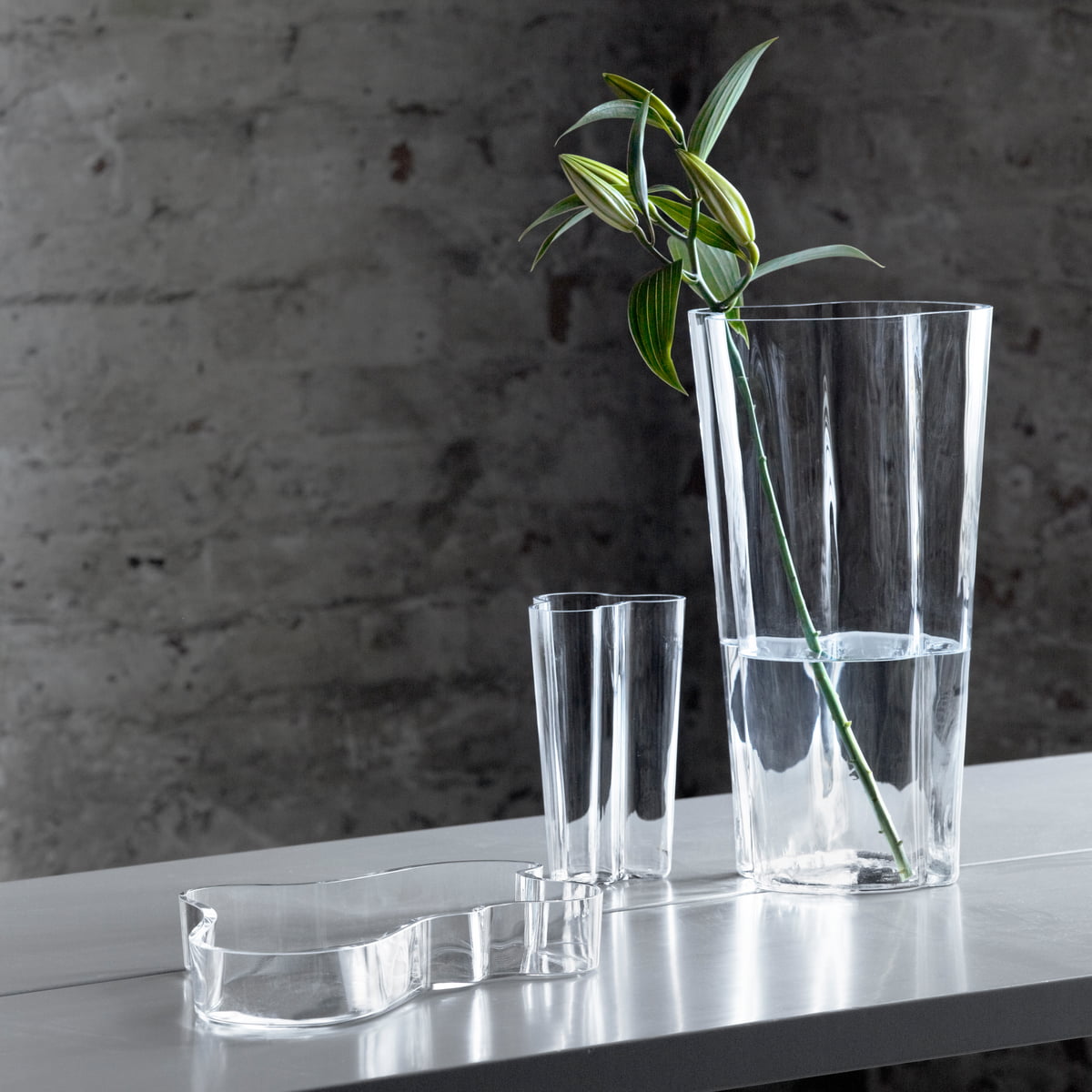 Iittala Ваза 25,1х19х20 см біла Aalto | https://grandposuda.com.ua