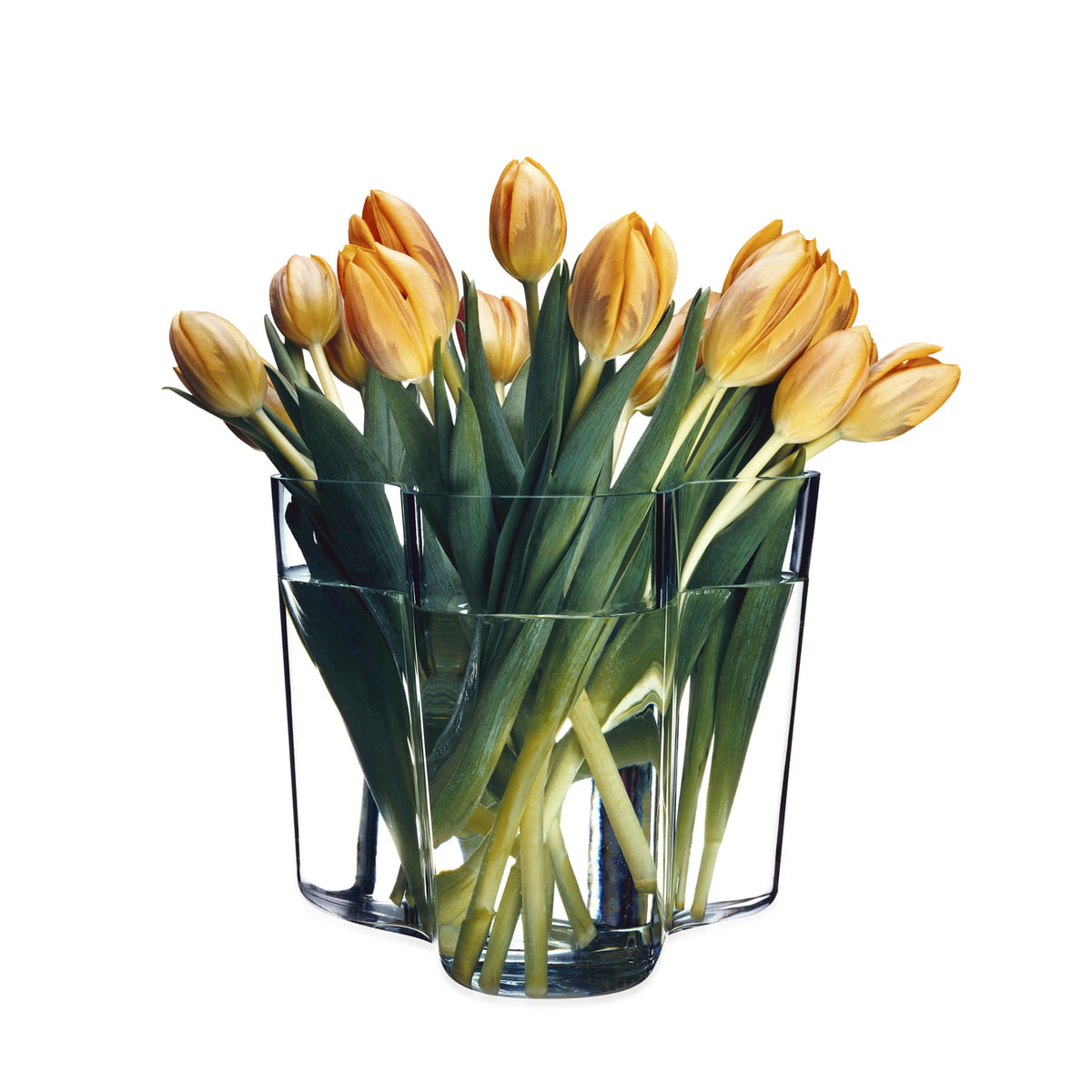 Iittala Ваза 9,5х9,5х11,5 см біла Aalto | https://grandposuda.com.ua