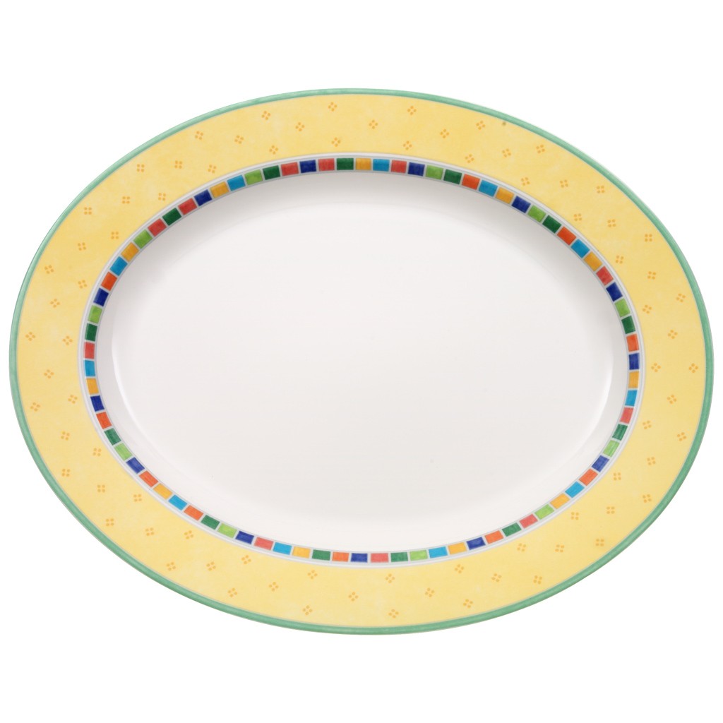 Villeroy & Boch Блюдо овальное 41 см Twist Alea | https://grandposuda.com.ua