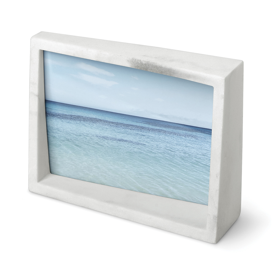 Umbra Фоторамка 14 х 19 х 6 см мрамор Edge | https://grandposuda.com.ua