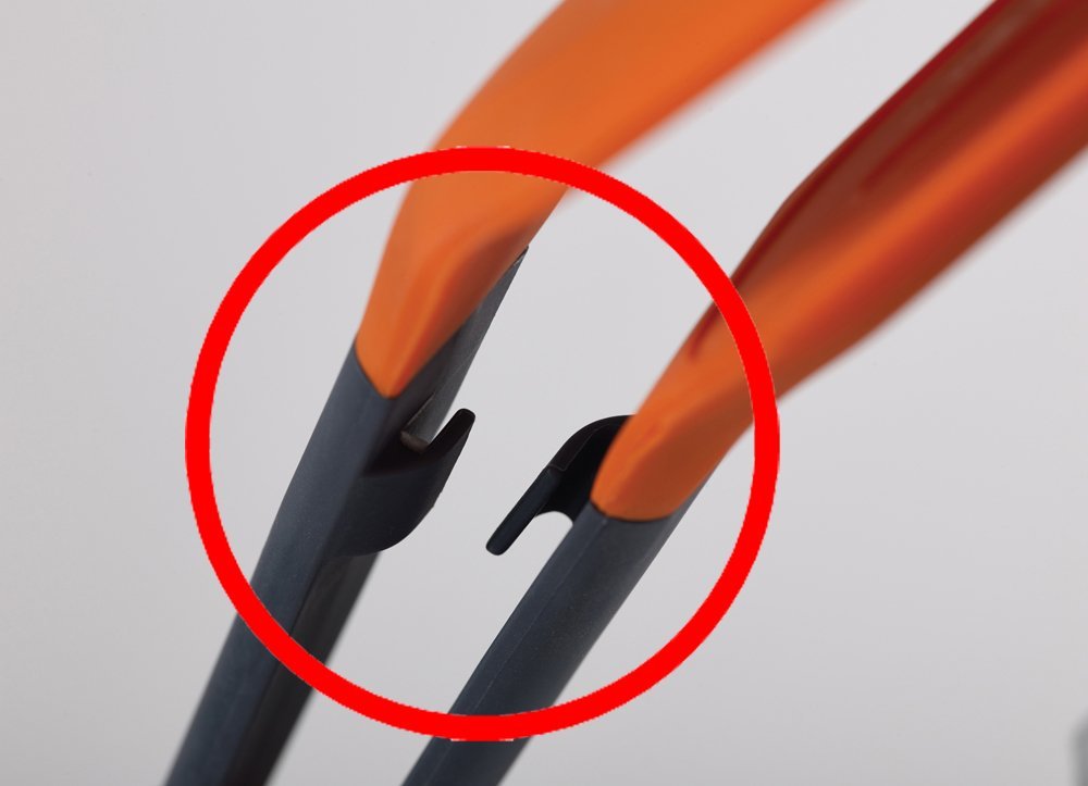 Joseph Joseph Щипцы для мяса серо-оранжевые Turner Tongs | https://grandposuda.com.ua