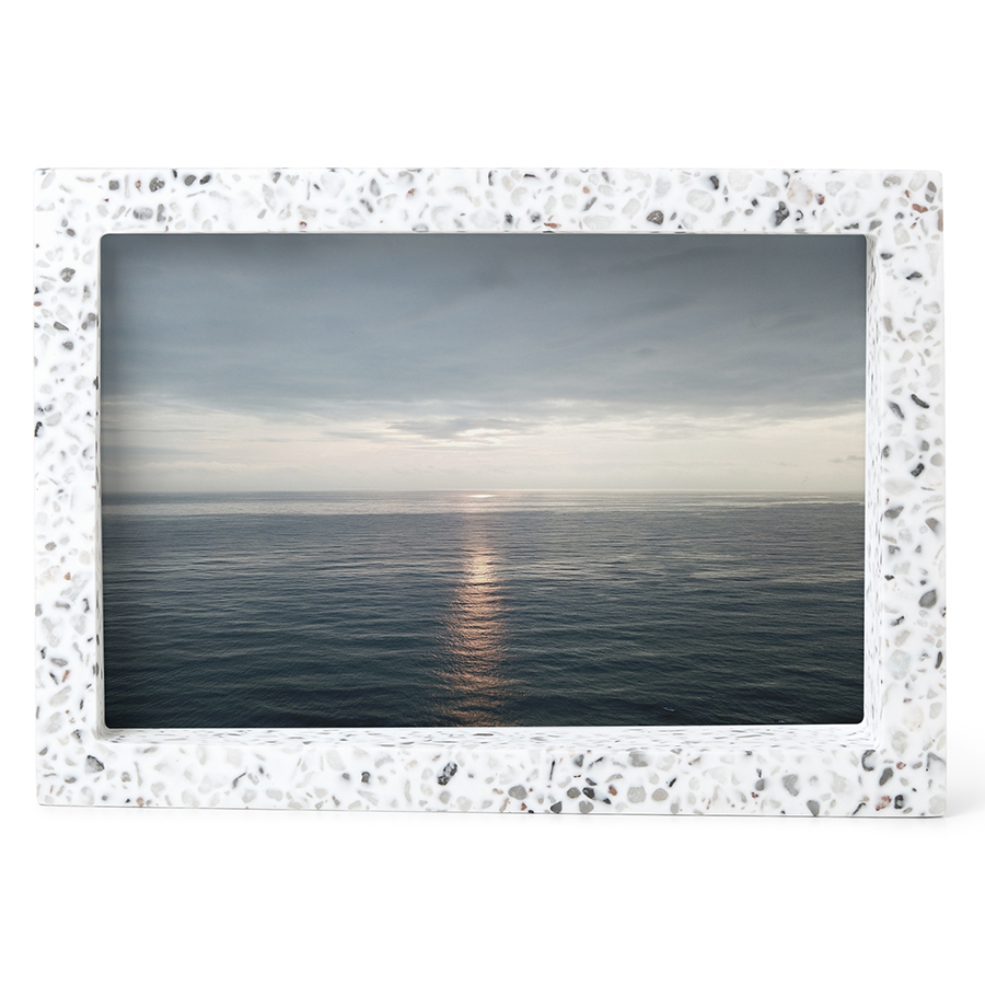 Umbra Фоторамка для фотографій 10 х 15 см Edge terrazzo | https://grandposuda.com.ua